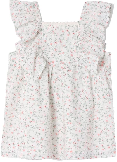 Vertbaudet Jurk baby met print en ruches