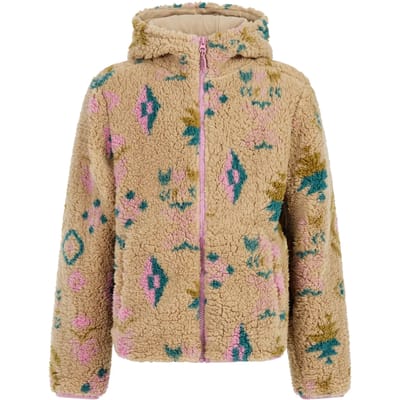 Protest Prtevelyn - Fleece vest Meisjes - Teddy - Capuchon - High-pile fleece