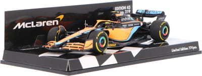 McLaren F1 Team MCL36 #4 Bahrain GP 2022 - 1:43 - Minichamps