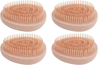 Eivormige Kam - Ontwarrende Borstel - Haar Verzorging - Droge Natte Massage - 4 Stuks