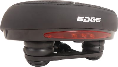 Fietszadel Edge Veneto incl. oppakbeugel en achterlicht - zwart