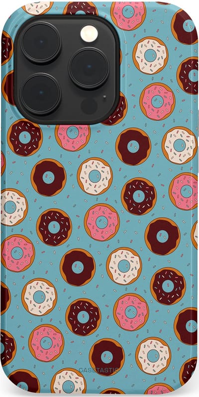 Casetastic Hoesje Geschikt voor Apple iPhone 14 Pro Magsafe - Stijlvolle Beschermende Duo-layer Case - Donut Dromen