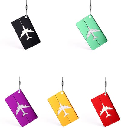 Bagagelabels - Bagagelabels 5-pack