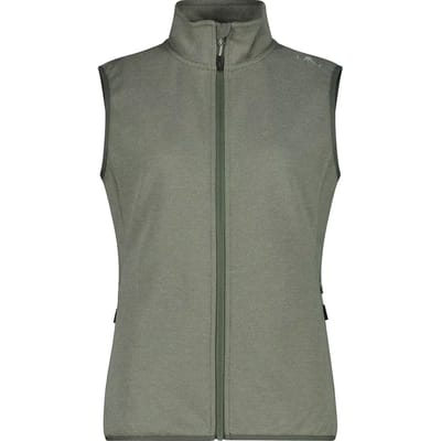 Mouwloos damesjack met capuchon CMP Knit-Tech