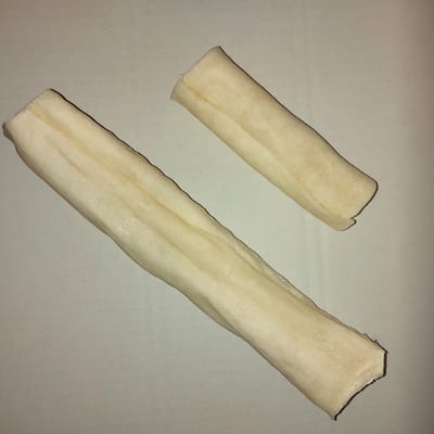 Kauwrol runderhuid - Hondensnack - 100gr - een heerlijk tussendoortje dat geschikt is voor iedere hond - 22cm voor de grote hond