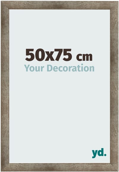 Your Decoration - Fotolijst 50x75 cm - MDF - Metaal Vintage - Bologna
