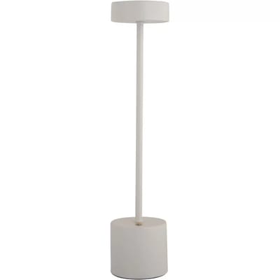 Leitmotiv Tafellamp Ganar Led - Wit - 8x8x37.5cm - Modern