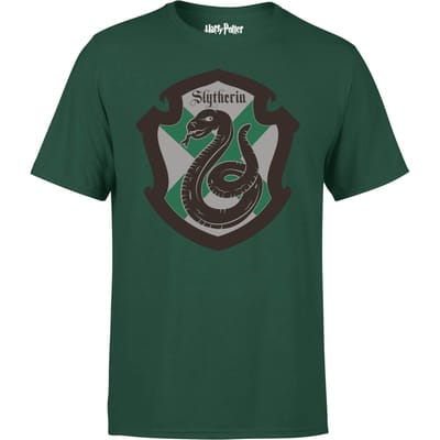 Harry Potter Slytherin House T-Shirt - Groen - XXL