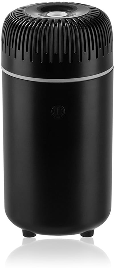 Aromatherapie - luchtbevochtiger– Draagbare aromadiffuser – Minidiffuser – USB-luchtbevochtiger – Reservoir van 100 ml – Geschikt voor auto's, slaapkamers en kantoren – 6,9 x 6,9 x 13,9 cm – Zwart