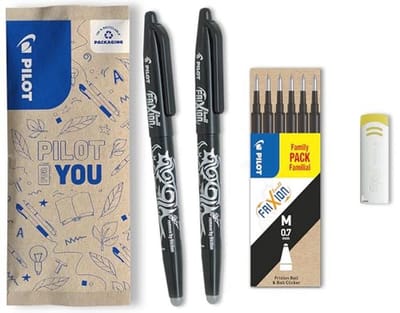 Uitwisbare Rollerball Pen 9er Set - Ergonomisch en Navulbaar