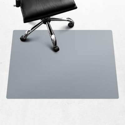 Wallfluent - Vloerbeschermer Mistig blauw - 100x70 cm - Grijs Bureau Stoel Mat - Rechthoekig - Mótif Vloerbeschermer-Stoel Mat-Kantoordecoraties - Koele en donkere kleuren