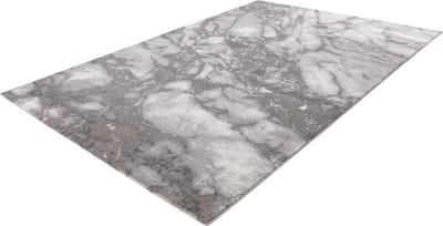 Marmaris Vloerkleed – Grijs – Marmerlook Design – Modern & Laagpolig – 160x230 cm