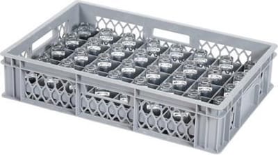 Glazenkrat - voor 40 glazen - max. glashoogte 103 mm - max. Ø 65mm