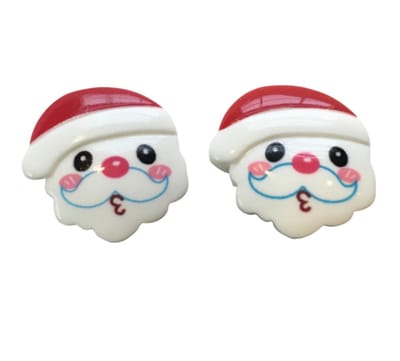 Clip oorbellen- Kerstman - oorbellen- geen gaatje- Charme Bijoux