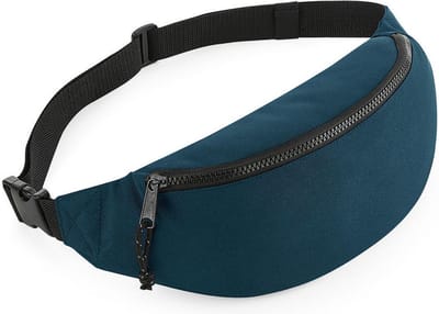 Bagbase Heuptasje - blauw - 38 cm - buideltasje - festivaltasje en outdoor - Fanny pack