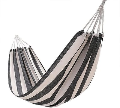 XXL Katoenen Hangmat - Dubbele Lounger - Buiten Ontspannen - Met Draagtas - 260 x 150 cm - N.v.t.