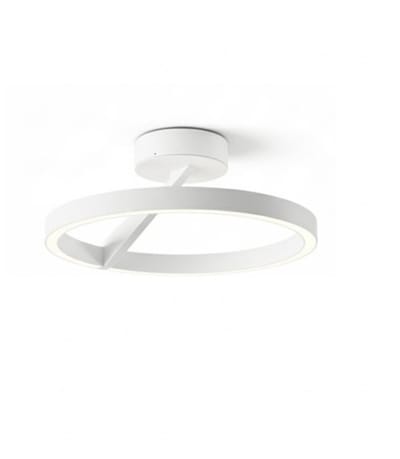 Artdelight - Plafondlamp Oregon up down Ø 33 cm wit