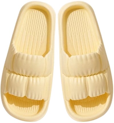 Doucheslippers - Antislip - Zacht en comfortabel - 36 t/m 37 - Badkamersandalen - Glijslippers - Geschikt voor dames - Bloemblaadje ontwerp