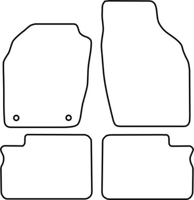 Automatten | Mattenset Opel Agila - A modellen - 2002 - 2004