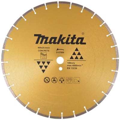 Makita Toebehoren - Diamantschijf voor beton 400x25,4 mm D-57009
