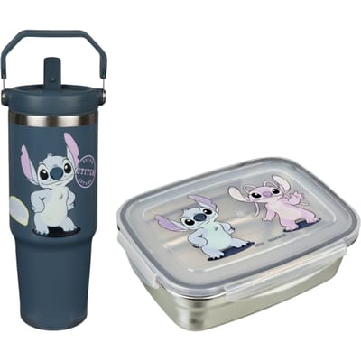 Lilo & Stitch lunchset; lunchbox en drinkfles