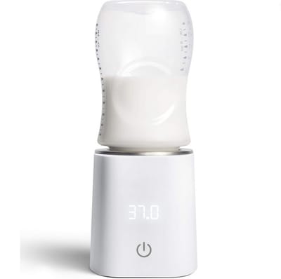 Flessenwarmer - Flessen Sterilisator Inclusief 5 Adapters - Flesverwarmer Baby Met Lekvrij Ontwerp