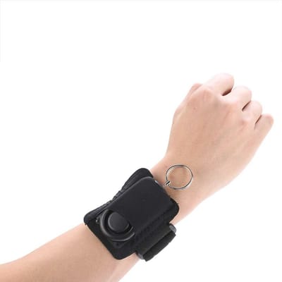 Draagbaar 120 dB Noodalarm met LED – Veiligheidsalarm voor Kinderen, Studenten en Vrouwen