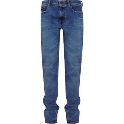 Diesel 1979 Sleenker Blauwe Denim Jeans