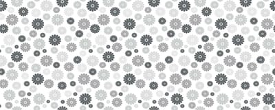 Privacy raamfolie - BLOEMEN IN GRIJSTINTEN - Stickers voor ramen en douchedeuren - 40x100cm