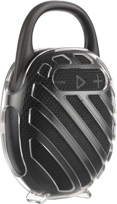 kwmobile Hoesje voor JBL Clip 5 Beschermhoes - TPU Cover voor Minispeaker - Bluetooth Speaker Case in transparant