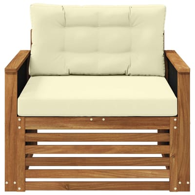 vidaXL - Buiten - Midden - Sofa - Naturel