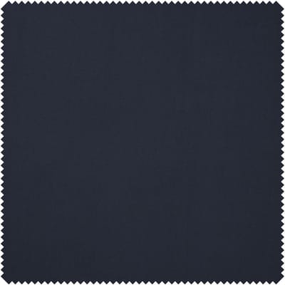 Polyester stof Peach Skin "Uni" - Indigo-Blauw