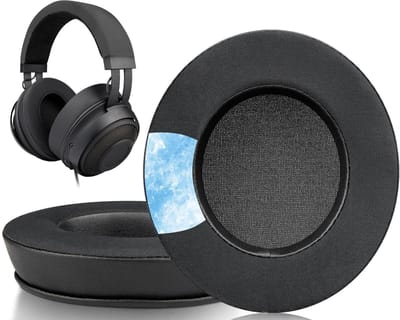 Dailygoods - Cooling-Gel Oorkussens voor Razer Kraken Headsets - Zwart