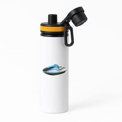Hacebo® - Speedboten waterfles met draaidop oranje - Boten - Schippers - Speedboot - voertuig - watervoertuig - water fles - 850ML
