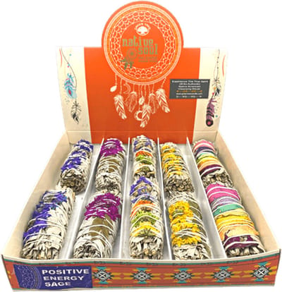 Native Soul smudge sticks Positieve Energie 10 stuks - Spirituele reiniging