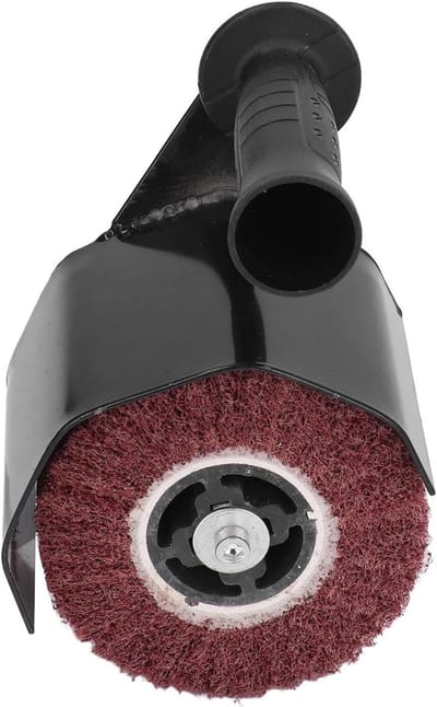 Metaal polijstmachine - Slijpset - Werkplaats klussen - Ergonomisch handvat - M10 as - Zwart