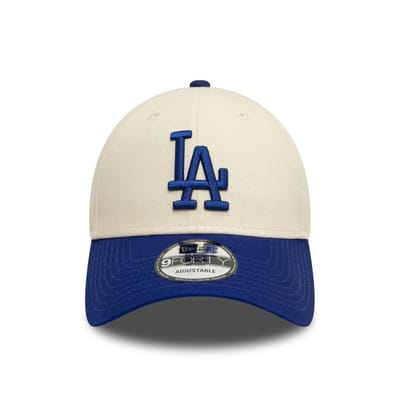 New Era - LA Dodgers Colour Block Cream 9FORTY Adjustable Cap