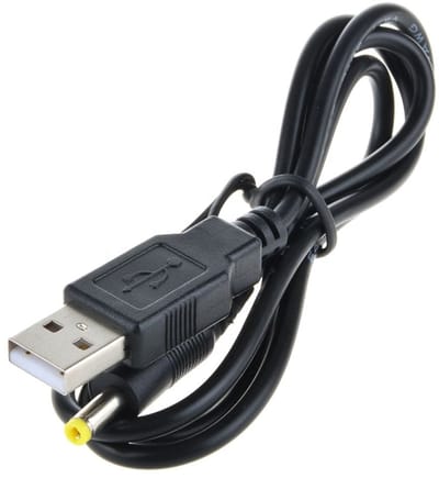 Jumalu USB naar DC 2.5×0.7 mm Kabel – 75 cm – 5V USB A naar DC Voedingskabel – Adapter voor Router, Camera, Mini Elektronica