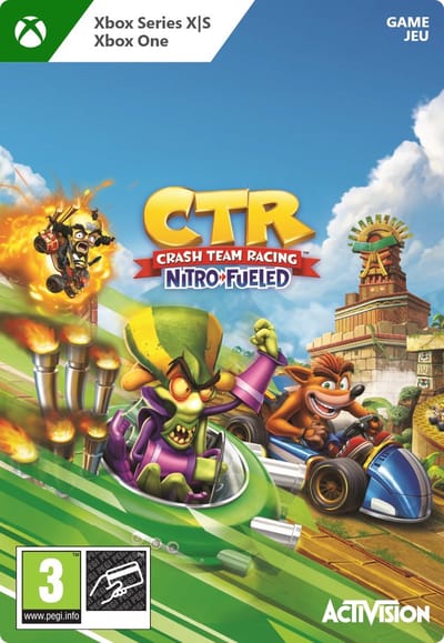 Crash Team Racing Nitro-Fueled: Nitros Oxide Editie - Xbox Series X|S/Xbox One Download