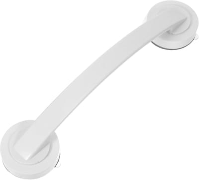 Badkamer Leuning - Veiligheidsbeugel Douche - Ouderen Hulp - Sterke Zuignappen - 30cm Lengte - Wit