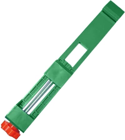 Zaaggeleider Cirkelzaag - Glijrail Houtbewerking - Precies Zagen - Verstelbare Structuur - 23 x 7 x 4 cm - Groen