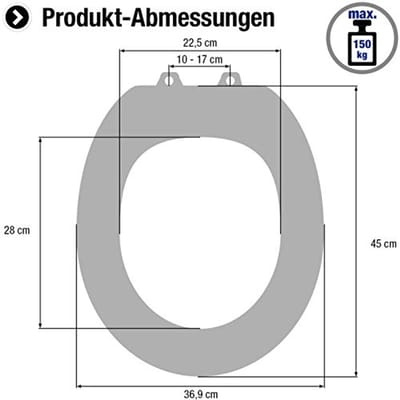 Toiletzitting Wit met Soft-Close Mechanisme - Comfortabel en Duurzaam