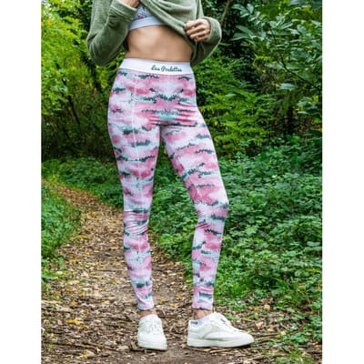 Lange dames legging Les Poulettes Fitness Army