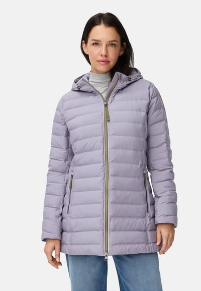 camel active teXXXactive® functionele jas met capuchon - Maat womenswear-34 - Paars