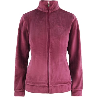 Champion Fleece Dames Paars Track Jacket
