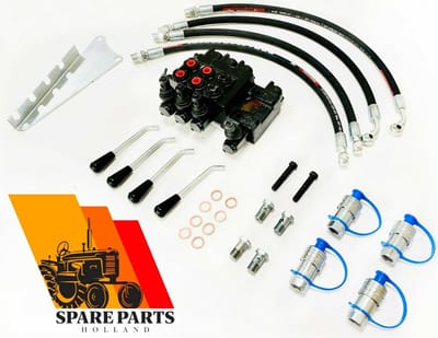 Nieuwe Hydraulische Stuurventiel Achter - Dubbele Spoel - Geschikt voor Massey Ferguson Tractors 35, 50, 65, 135, 150, 165, 185, 285 Etc. (3-Punts Controller) - SPH330003
