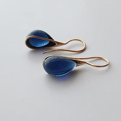 Vintage Boho Maansteen Dangle Oorbellen Antiek Zilver Kleur Blauw Oranje Steen Statement Dangle Oorbellen Voor Vrouwen Sieraden gray