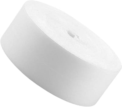 Strijkbare kledinglabels - Naamstickers wasbaar - Kleding markeren - Hitteverzegelde fixatie - 25 x 800 cm - Wit
