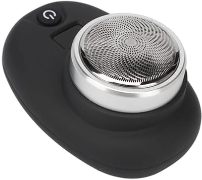 Dailygoody - Elektrische Baardtrimmer - Draadloos Scheerapparaat - Waterdicht - Mat zwart - Mini USB Oplaadbaar - Geschikt voor Heren - Zakformaat