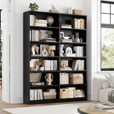 Luxe Boekenkast – Zwart – 7 cm – Industrohome